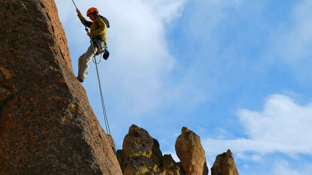 Rappelling